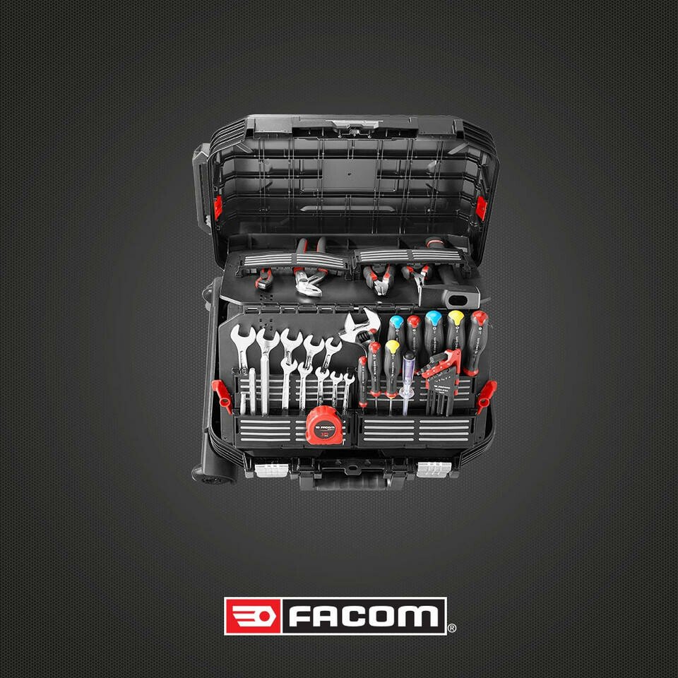 Valise de maintenance à Roulette Facom 39 outils FACOM PROMO